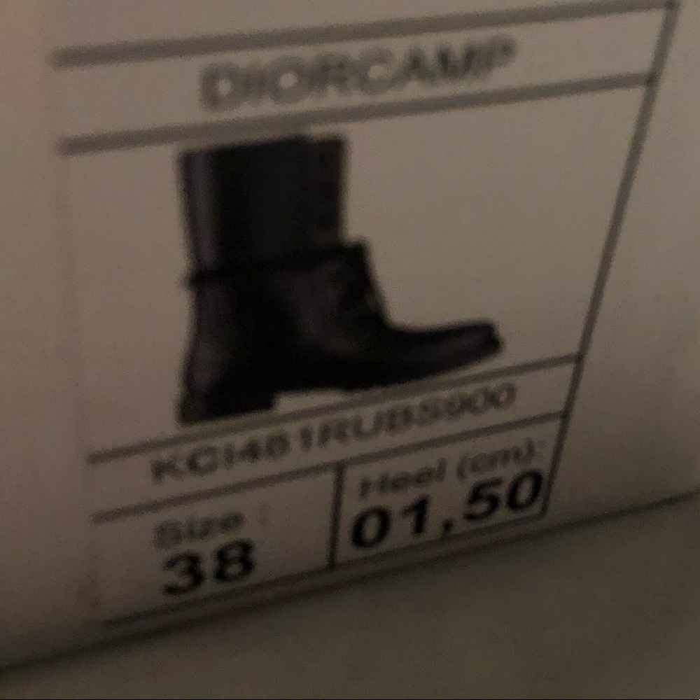DIOR CAMP RUBBER COMBAT BOOTS - Picture 4 of 7